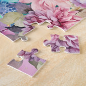 Puzzle Tortue de mer florale (Côté)