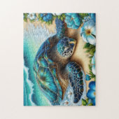 Puzzle Tortue de mer tropicale (Vertical)