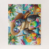 Puzzle Tortue d'été (Vertical)