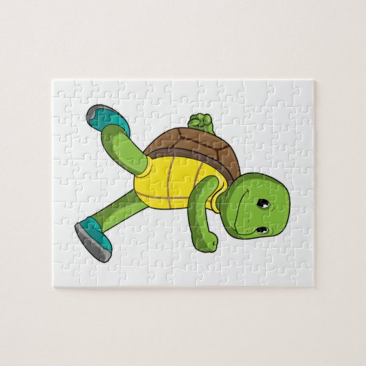 Puzzle Tortue en course (Horizontal)