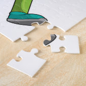 Puzzle Tortue en course (Côté)