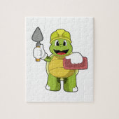 Puzzle Tortue en mason avec pierre (Vertical)