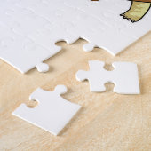 Puzzle Tortue en patinage avec skateboard (Côté)