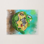 Puzzle Tortue et coccinelle Jouer aux échecs Jigsaw Puzzl (Horizontal)