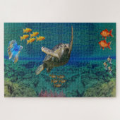 Puzzle Tortue marine (Horizontal)