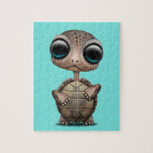 Puzzle Tortue mignonne de bébé