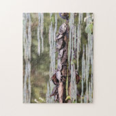 Puzzle Tortue peinte orientale (Vertical)