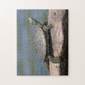 Puzzle Tortue peinte par jour ensoleillé (Vertical)