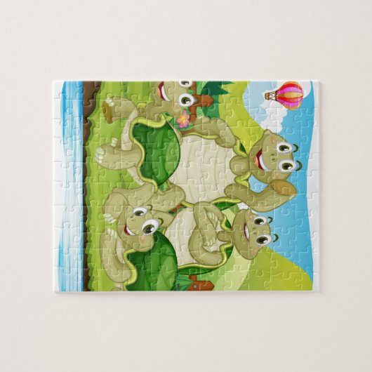 Puzzle Tortues (Horizontal)