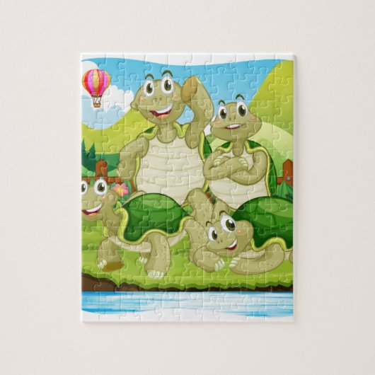 Puzzle Tortues (Vertical)