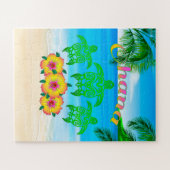 Puzzle Tortues de mer Honu hawaïen (Horizontal)