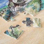 Puzzle Tortues marines (Côté)