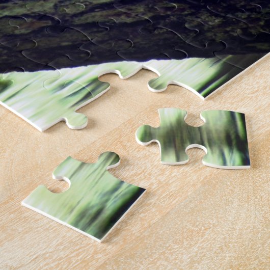 Puzzle - Tortues sur une bûche (Côté)