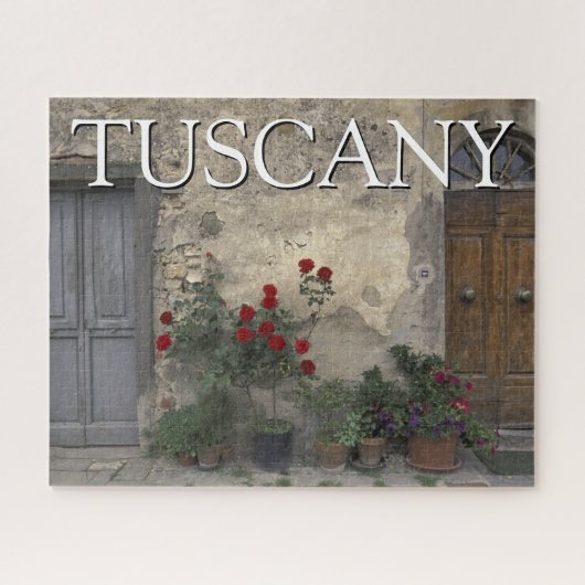 Puzzle Toscane, Italie | Porte toscane (Horizontal)