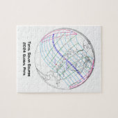 Puzzle Total Solaire Eclipse 2024 Global Path (Horizontal)