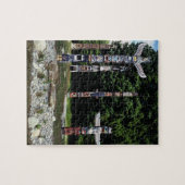 Puzzle Totem Poles, Vancouver, Colombie-Britannique (Horizontal)