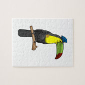 Puzzle Toucan en tant que policier (Horizontal)