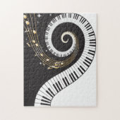 Puzzle Touches de piano tordues (Vertical)