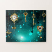 Puzzle Touches de squelette antique sur Arrière - plan ve (Horizontal)