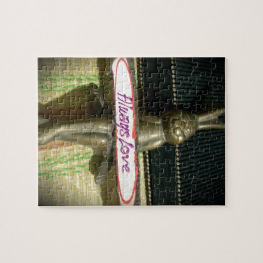 Puzzle Toujours Aimer Inspirational Rabbit Art Design d'i (Horizontal)