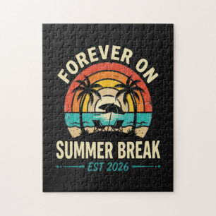 Puzzle Toujours en vacances d'été Coucher de soleil vinta
