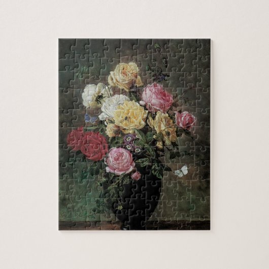 Puzzle Toujours la vie avec des fleurs dans Vase par Olaf (Vertical)