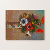 Puzzle Toujours la vie avec les anémones par Odilon Redon (Horizontal)