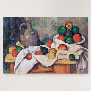 Puzzle Toujours la vie avec les fruits, Paul Cezanne