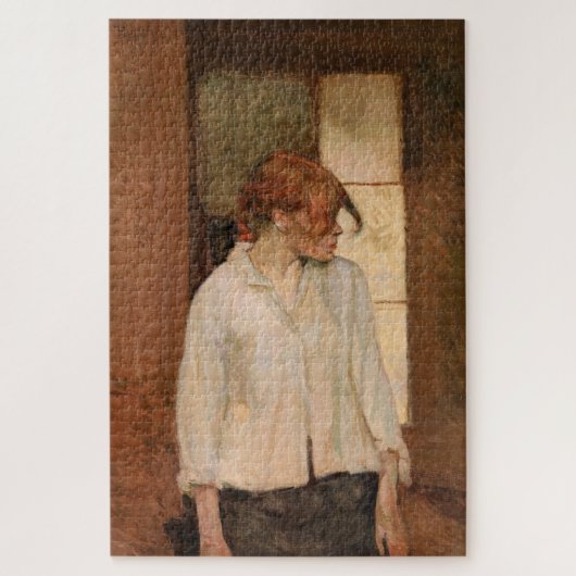 Puzzle Toulouse-Lautrec - A Montrouge, Rosa La Rouge (Vertical)