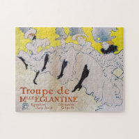 Toulouse-Lautrec - Troupe de Mlle Eglantine