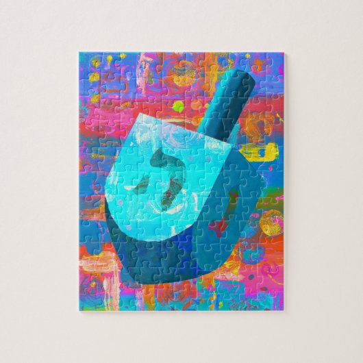Puzzle Toupie de Hanouka (Vertical)