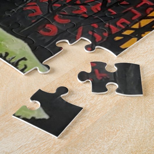 Puzzle tour d'alimentation (Côté)