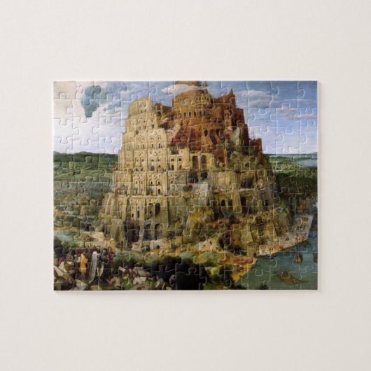 Puzzle Tour de Babel par Brueghel (Horizontal)