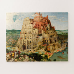 Puzzle Tour de Babel par Peter Bruegel l'Ancien