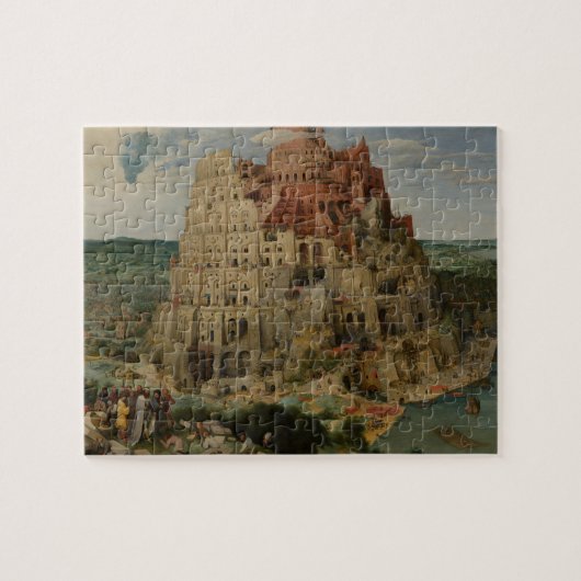 Puzzle Tour de Babel par Peter Bruegel l'Ancien (Horizontal)