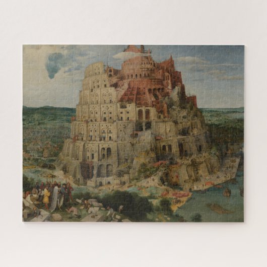 Puzzle Tour de Babel par Pieter Bruegel l'Ancien (Horizontal)