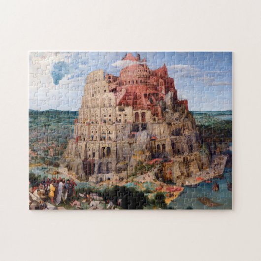 Puzzle Tour de Babel, Pieter Bruegel l'Ancien, 1563 (Horizontal)