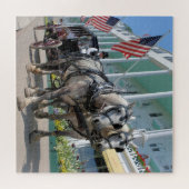 Puzzle Tour de chariot d'île de Mackinac - 20x20 - PC 676 (Horizontal)