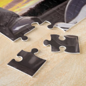 Puzzle Tour de coucher du soleil (Côté)