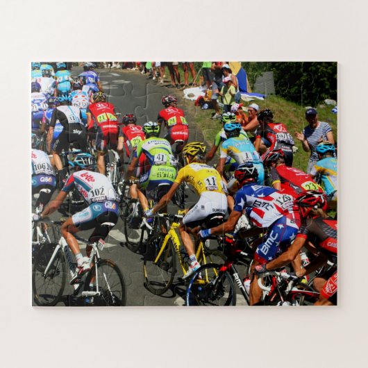 Puzzle Tour de France Jaune Jersey 2010 (Horizontal)