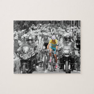 Puzzle Tour de France Jaune Jersey Peloton Course cyclist