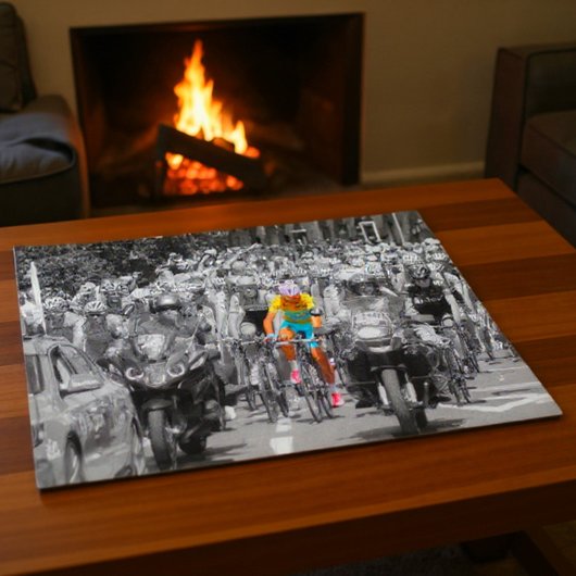 Puzzle Tour de France Jaune Jersey Peloton Course cyclist