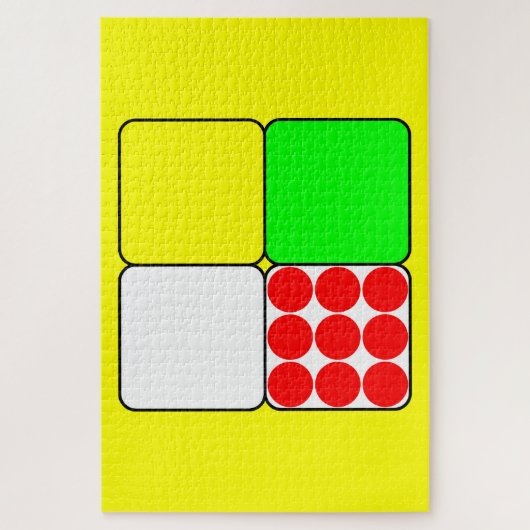 Puzzle Tour de France Jerseys 3 Jaunes (Vertical)