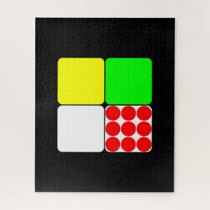 Puzzle Tour de France Jerseys 3 Noirs