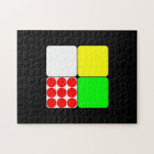 Puzzle Tour de France Jerseys 3 Noirs (Horizontal)