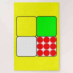 Puzzle Tour de France Jerseys 3 Yellow