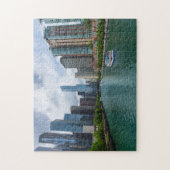 Puzzle Tour de la rivière Chicago et d'atout (Vertical)