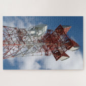 Puzzle Tour de télécommunications micro-ondes (Horizontal)