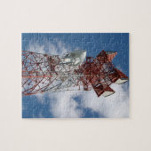 Puzzle Tour de télécommunications micro-ondes (Horizontal)