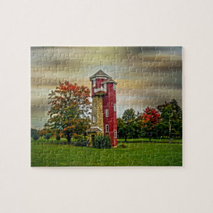 Puzzle Tour d'eau d'automne